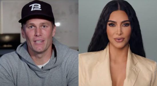 Tom Brady and Kim Kardashian