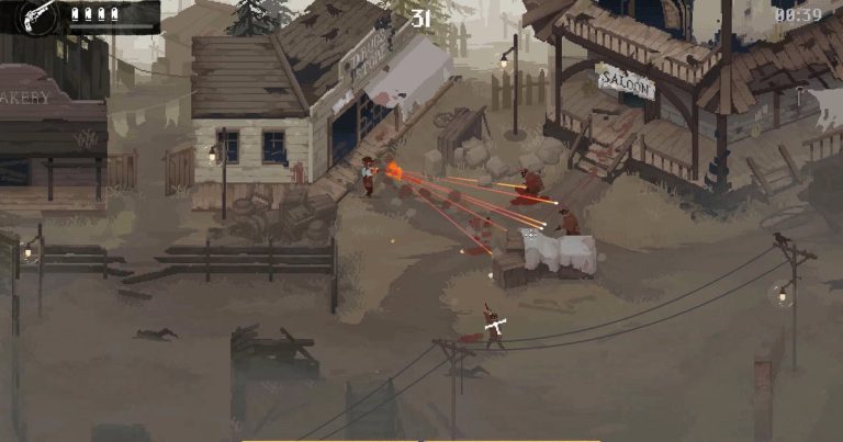 Krafton s'apprête à publier le jeu d'action "Hotline Miami in a Wild West setting" Kill the Crows le mois prochain
