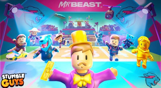 La collaboration de MrBeast Stumble Guys apporte de nouvelles cartes et skins au jeu