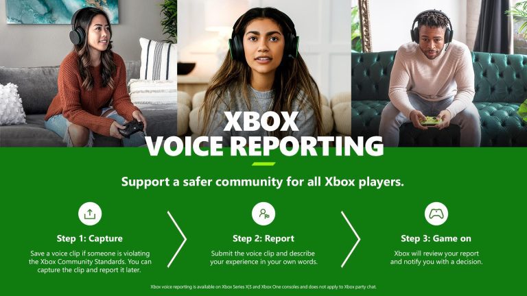 La fonctionnalité de rapport Xbox Voice est lancée cette semaine pour les initiés Xbox