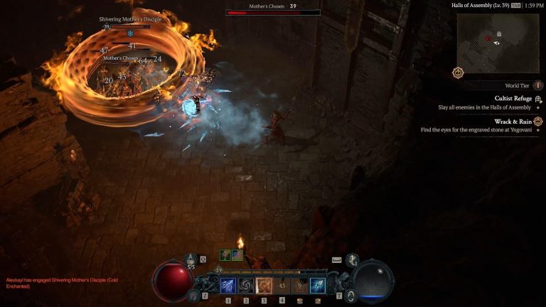 La mise à jour de Diablo 4 du 6 septembre corrige le parchemin maudit du chaos