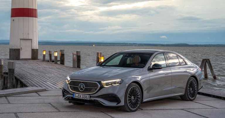 La nouvelle Mercedes-Benz Classe E met TikTok sur la route