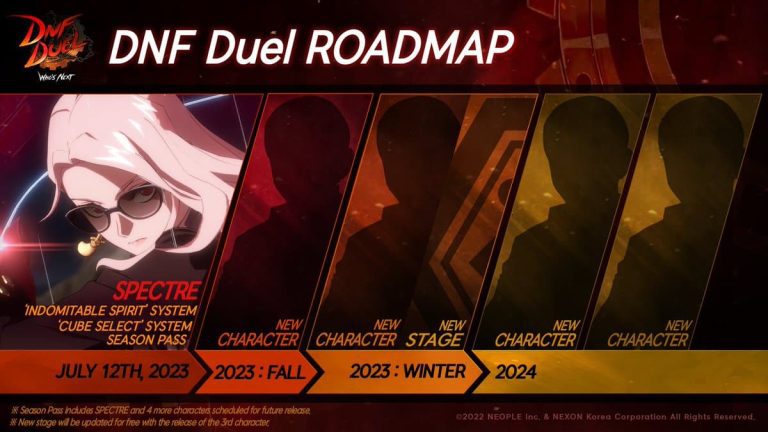 La nouvelle feuille de route de DNF Duel comprend 4 nouveaux personnages et une nouvelle étape