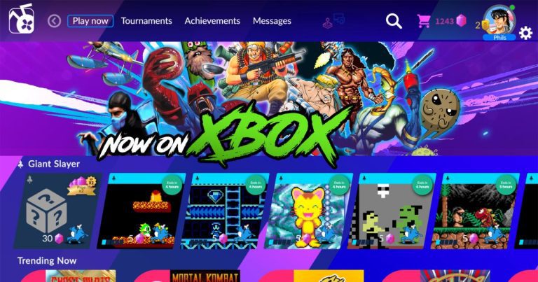 La plate-forme de jeu en nuage Antstream Arcade apporte plus de 1 000 jeux rétro sur Xbox