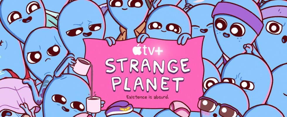 La série animée d'Apple, Strange Planet, a un grand défi de doublage