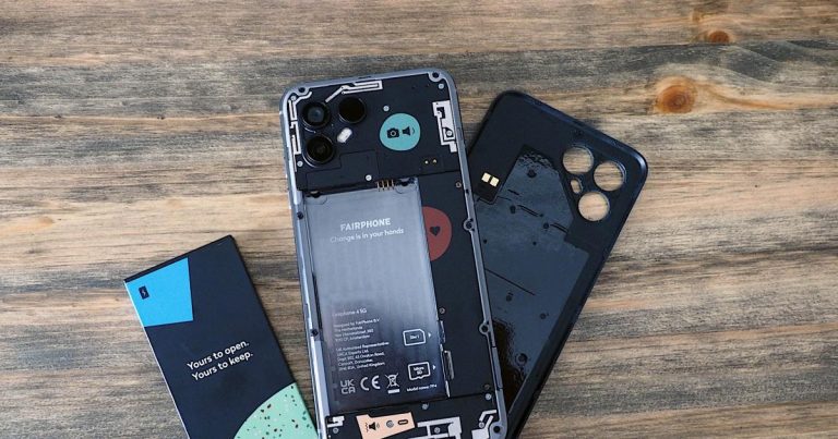 Le Fairphone 4 modulaire arrive aux États-Unis pour la première fois