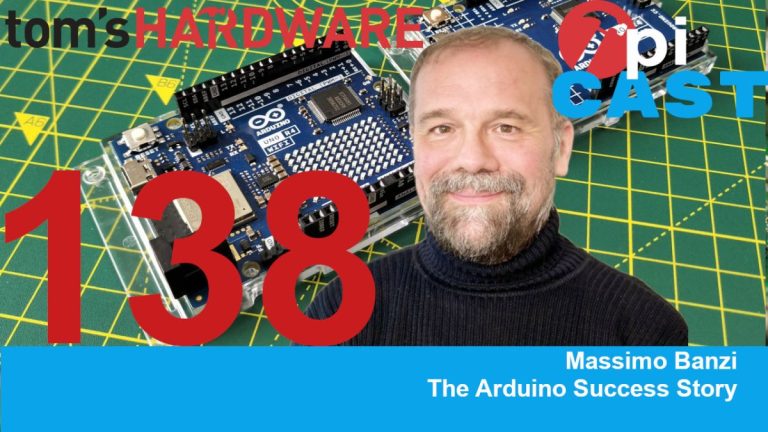 Le co-fondateur d’Arduino répondra à vos questions en direct sur le Pi Cast