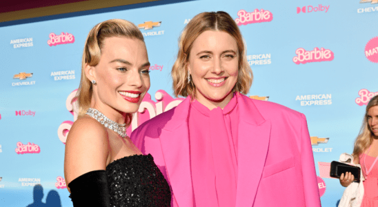 Margot Robbie and Greta Gerwig