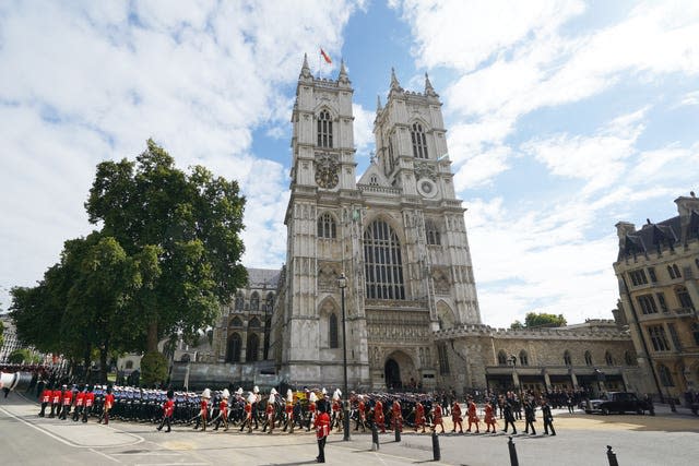 l'abbaye de Westminster