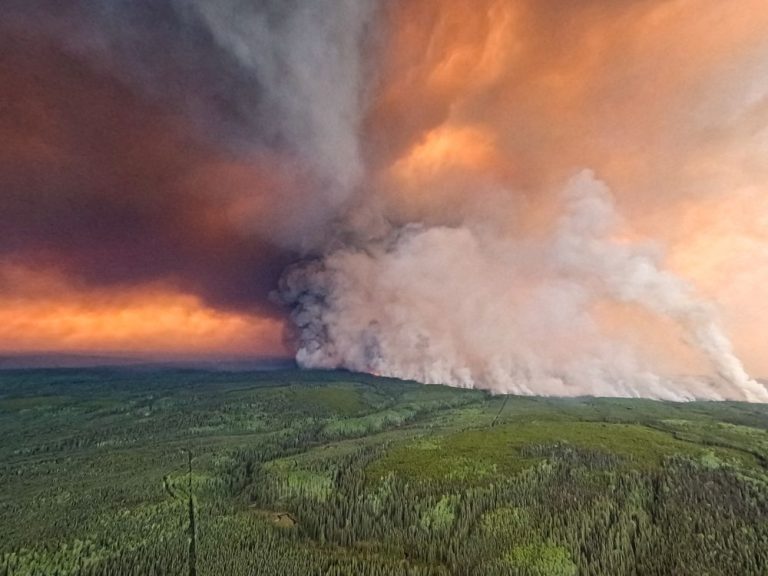 Le coroner de la Colombie-Britannique émet une alerte de sécurité concernant la fumée d’un feu de forêt après la mort d’un enfant