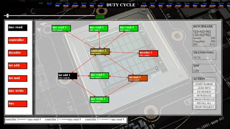 Le jeu de stratégie au tour par tour vous permet de gérer une entreprise CPU