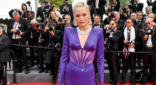 Pom Klementieff at the 76th Cannes Film Festival held at the Palais des Festivals on May 16, 2023 in Cannes, France.