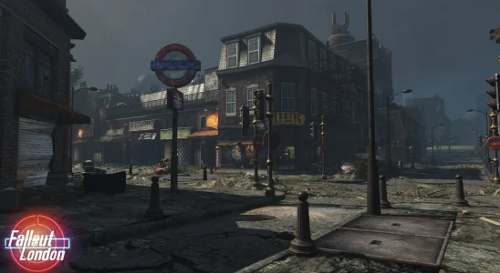 Fallout London: a dilapidated Camden.