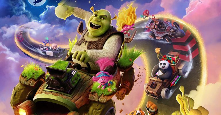 Le nouveau coureur de kart de DreamWorks remet Shrek dans le siège du conducteur
