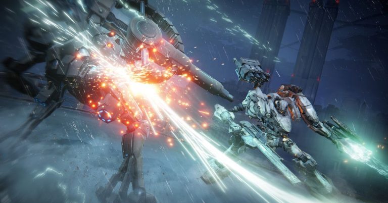 Le nouveau gameplay d'Armored Core 6 montre qu'il ne s'agit pas seulement de "Mech Souls"
