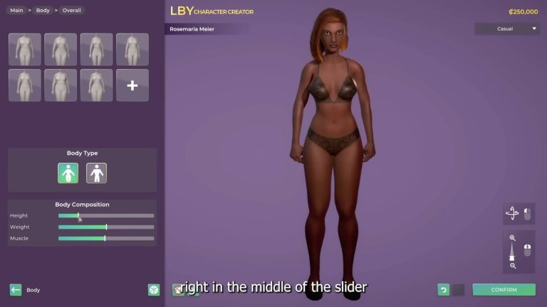 Le nouveau jeu de type Sims Life by You montre la personnalisation du corps dans une nouvelle vidéo
