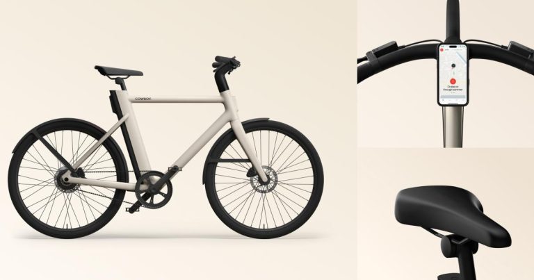 Le vélo électrique Cowboy Cruiser offre une conduite plus droite