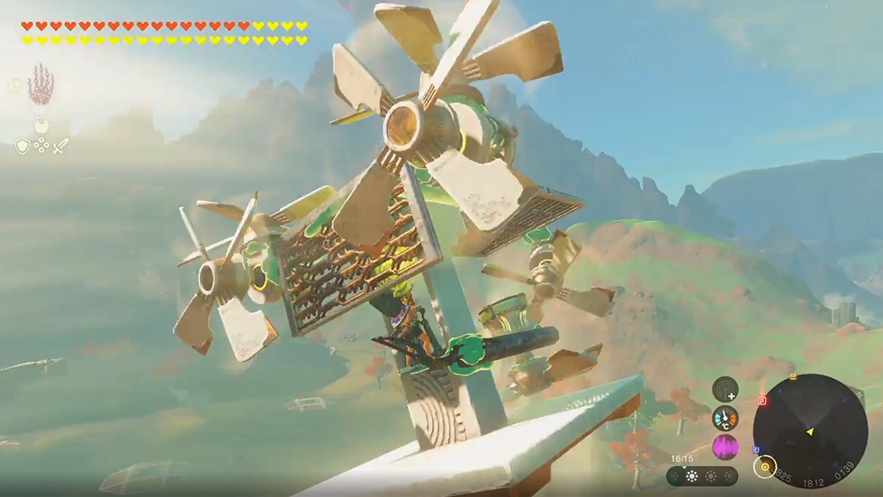 Legend of Zelda: Tears of the Kingdom Player exploite la puissance du vol perpétuel
