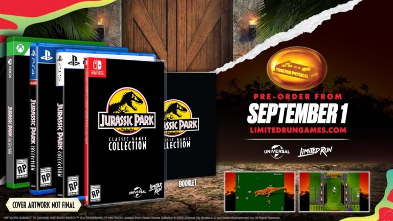 Les détails de la collection Jurassic Park Classic Games dévoilés
