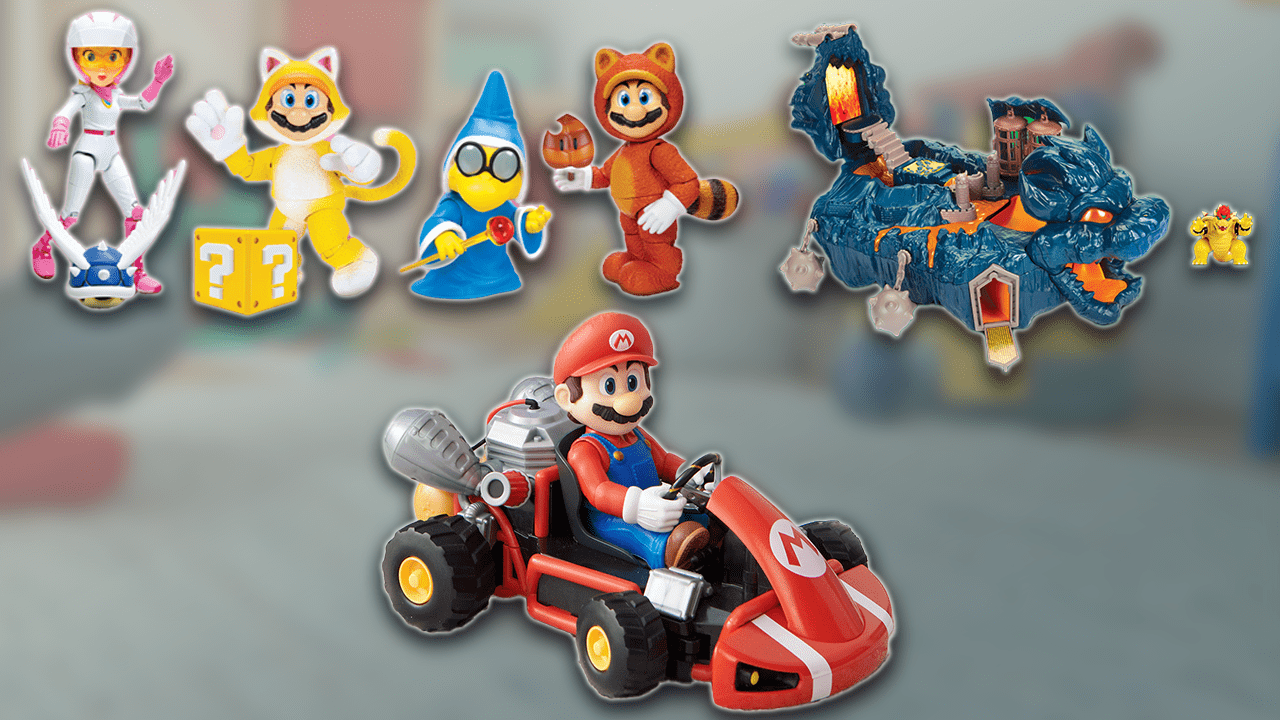 Les nouveaux jouets du film Super Mario Bros. sont arrivés
