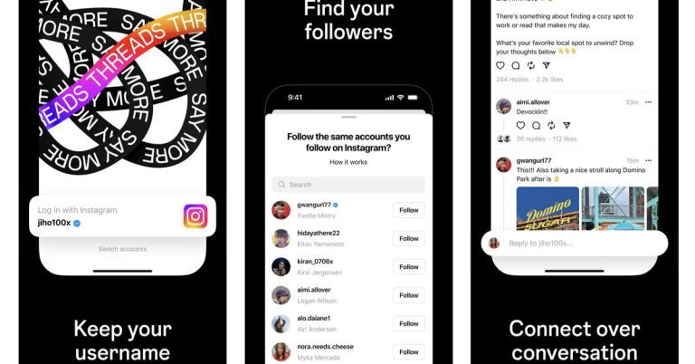 Les profils Threads ne peuvent pas être supprimés sans supprimer l’intégralité de votre compte Instagram