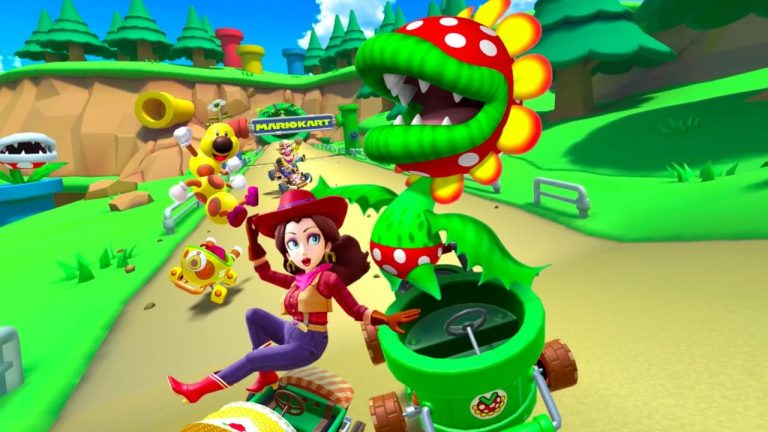 Mario Kart Tour donne à Petey Piranha la vedette dans le prochain "Pipe Tour"
