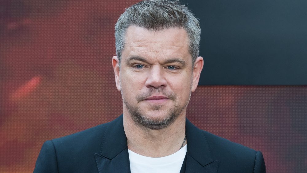 LONDON, UNITED KINGDOM - JULY 13: Matt Damon attends the UK premiere of 'Oppenheimer' at Odeon Luxe Leicester Square in London, United Kingdom on July 13, 2023. (Photo by Wiktor Szymanowicz/Anadolu Agency via Getty Images)