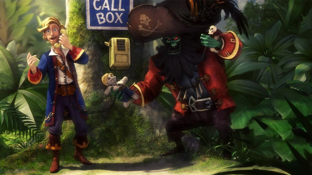 Guybrush Threepwood et LeChuck