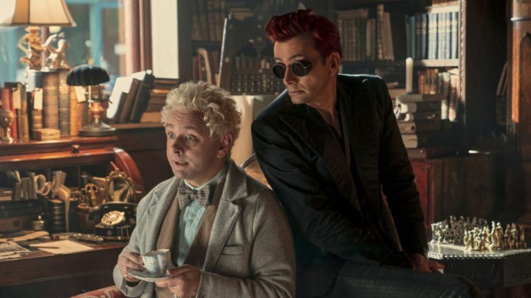 Michael Sheen et David Tennant de Good Omens parlent d'Aziraphale et Crowley obtenant "tout" ce qu'ils voulaient (et Jon Hamm nu)
