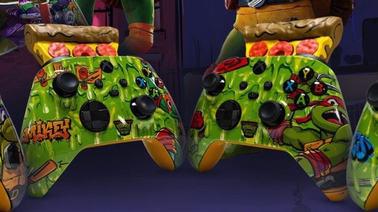 Microsoft crée des manettes Xbox parfumées à la pizza sur le thème des Tortues Ninja Teenage Mutant
