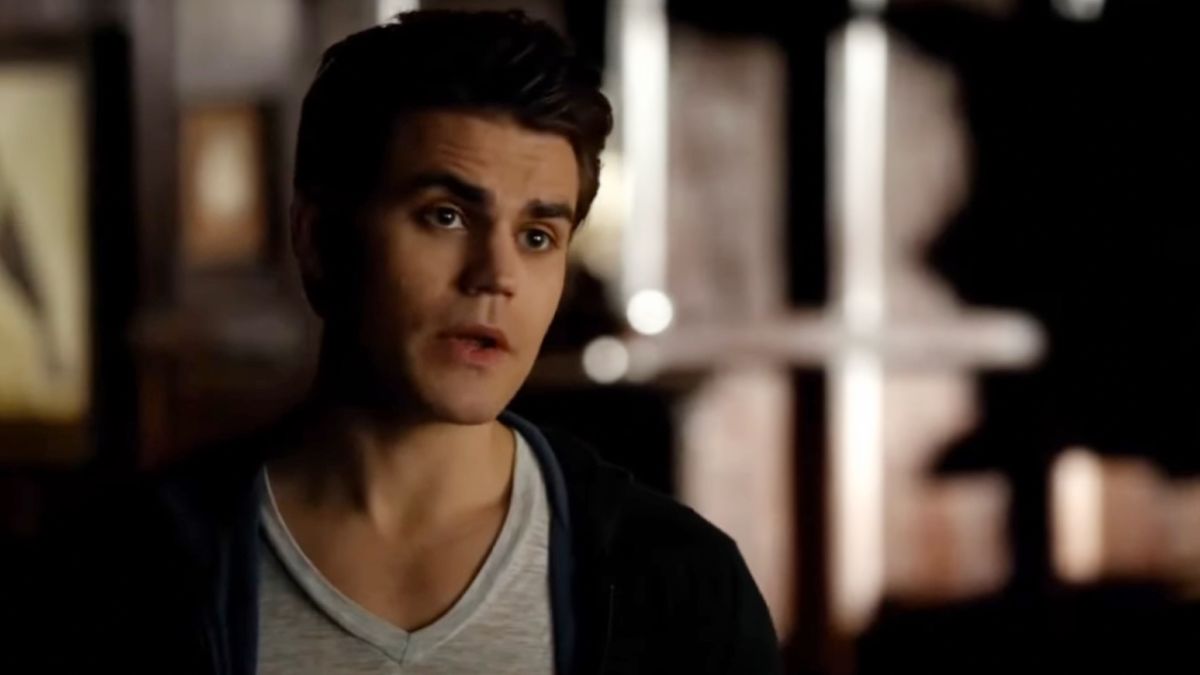 Paul Wesley as Stefan Salvatore on The Vampire Diaries.