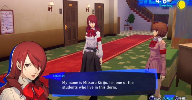 Persona 3 Reload gameplay reveal trailer Anime Expo 2023 Mitsuru Kirijo Fuuka Yamagishi Akihiko Sanada PS4 PS5 Xbox One Series X S PC Windows Steam Atlus