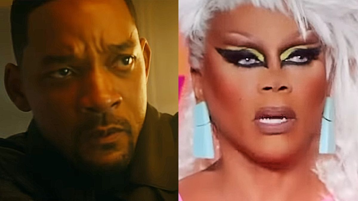 Will Smith in Bad Boys for Life and RuPaul on RuPaul