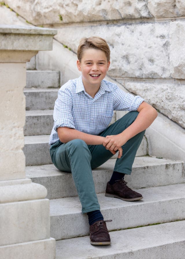 Dixième anniversaire du prince George