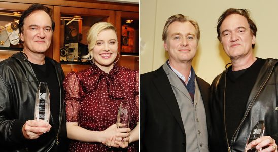 quentin tarantino greta gerwig christopher nolan