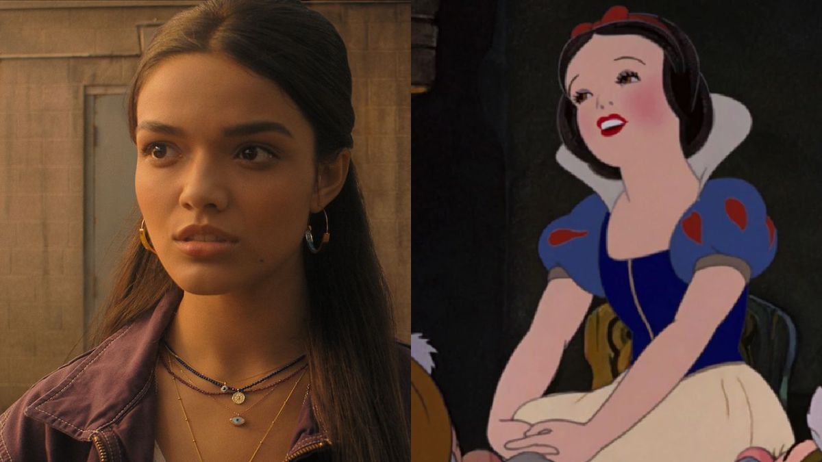 RTachel Zegler in Shazam Fury of the Gods and Snow White