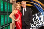 Vanna White et Pat Sajak de la roue de la fortune.