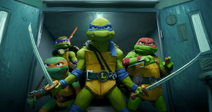 Seth Rogen a ouvert la tête avec des nunchucks parce qu'il aime tellement TMNT
