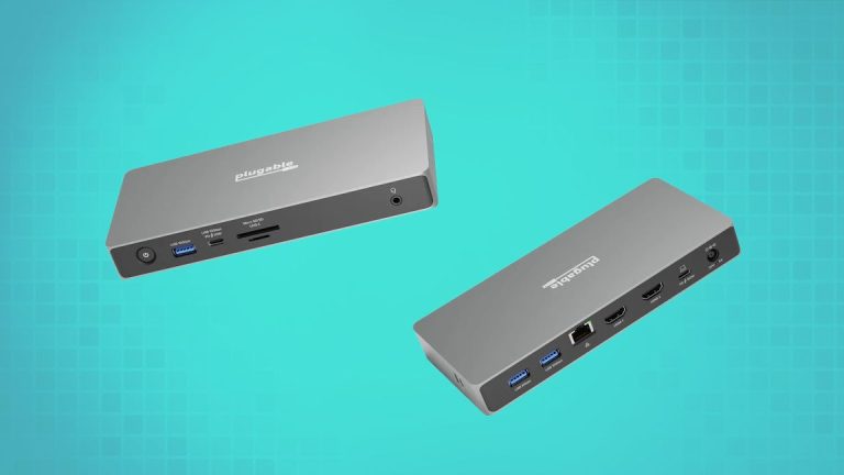 Sorties Dock USB 4 de Plugable vers deux écrans 4K à 120 Hz avec Thunderbolt 4