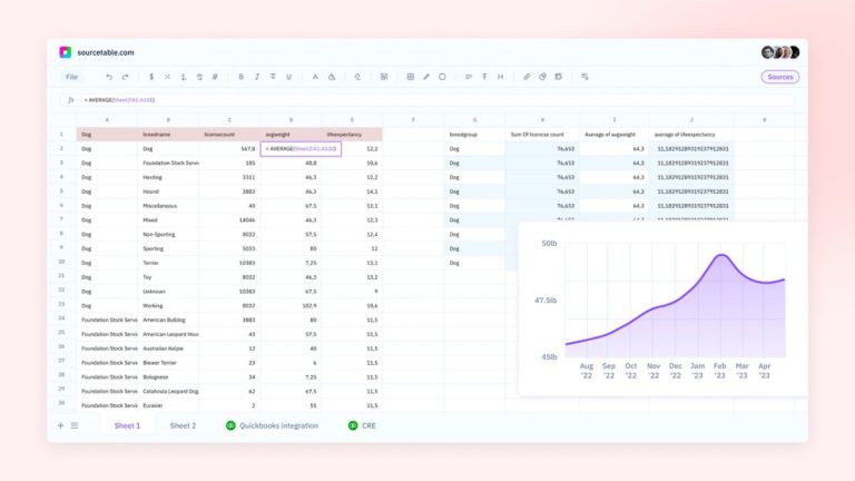 Sourcetable lève 3 millions de dollars, affirmant que l’avenir des feuilles de calcul est les feuilles de calcul