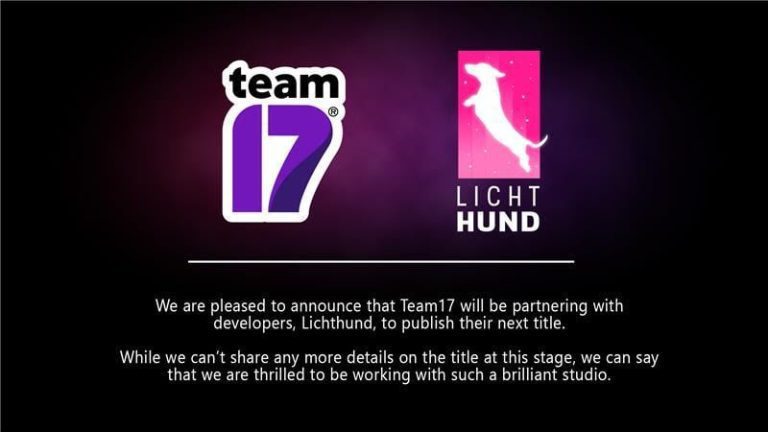 Team17 va publier un nouveau titre du studio Lichtspeer Lichthund    
