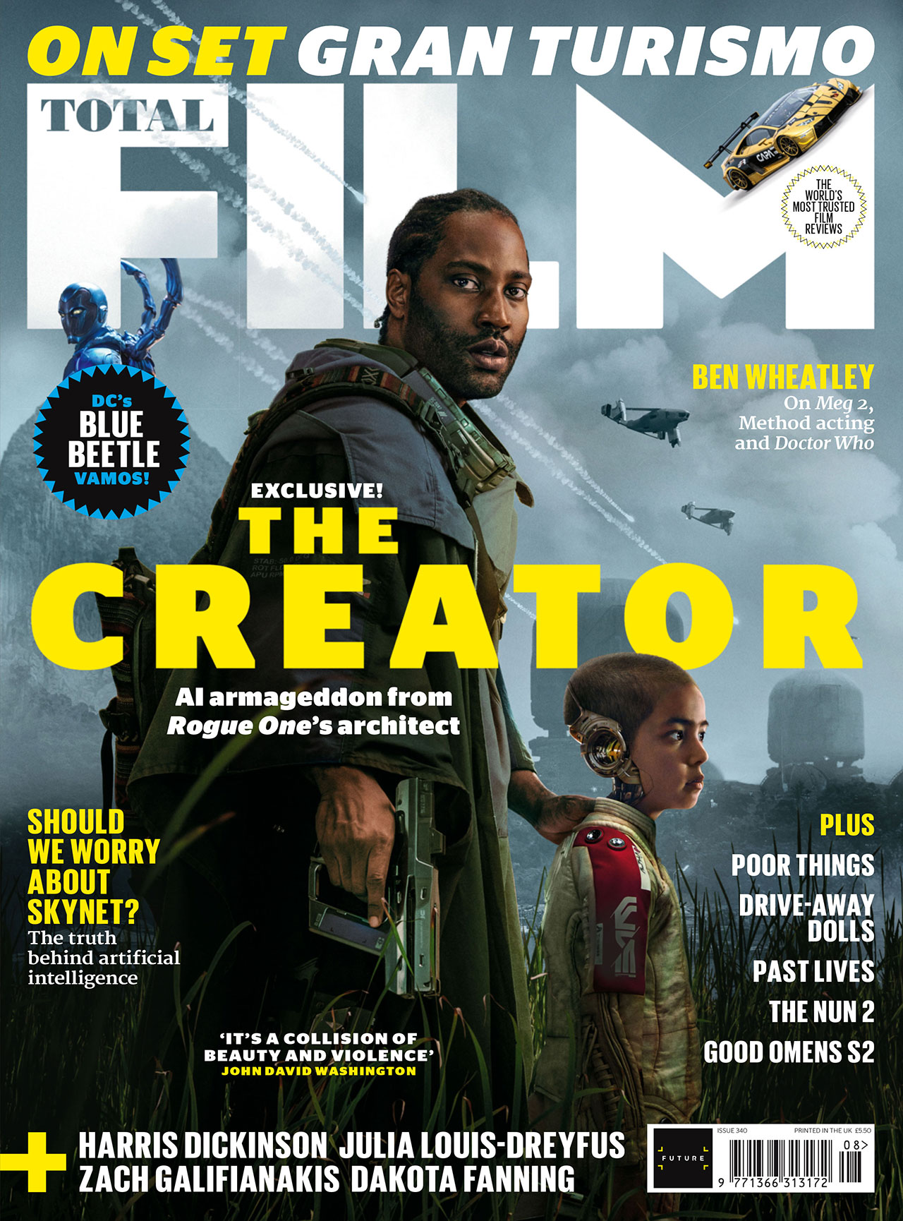 Couverture de The Creator de Total Film.