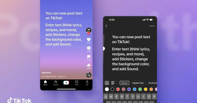 TikTok ajoute des messages texte pour concurrencer les histoires Instagram