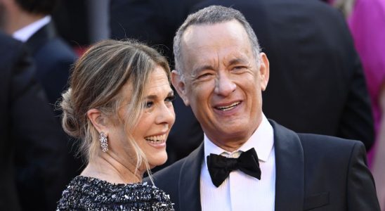 Rita Wilson and Tom Hanks attend the