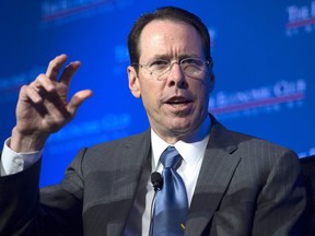 Randall Stephenson prend la parole au Economic Club de Washington.