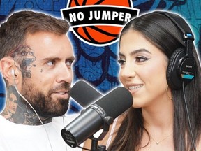 Adam22, à gauche, et sa femme Lena the Plug.