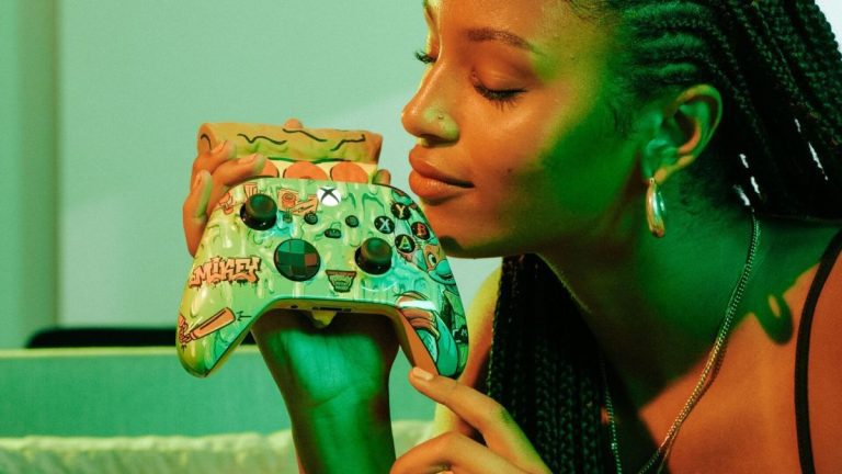 Xbox dévoile la manette parfumée à la pizza que les Teenage Mutant Ninja Turtles ont toujours méritée