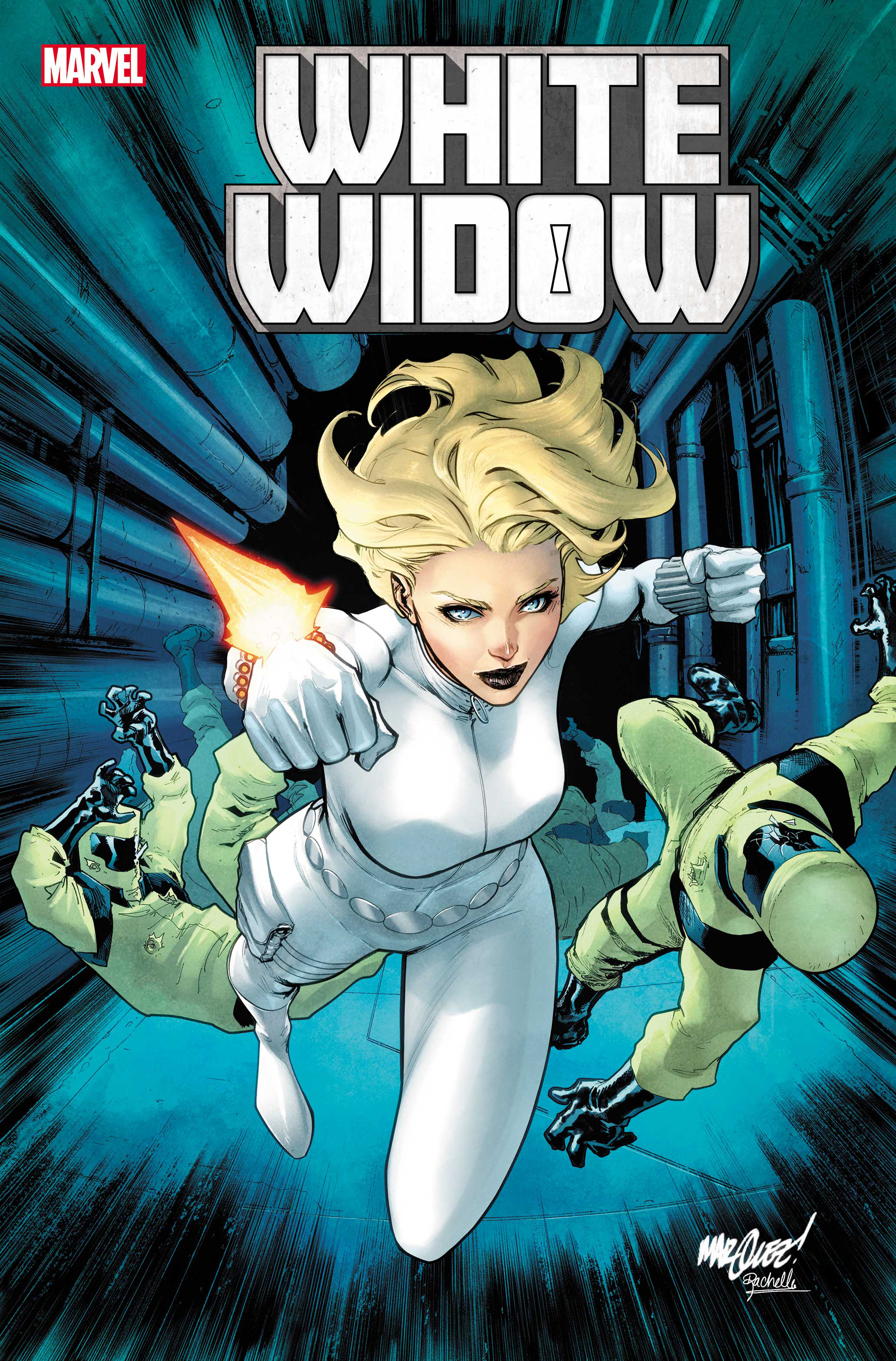 Couverture de White Widow #1 par David Marquez