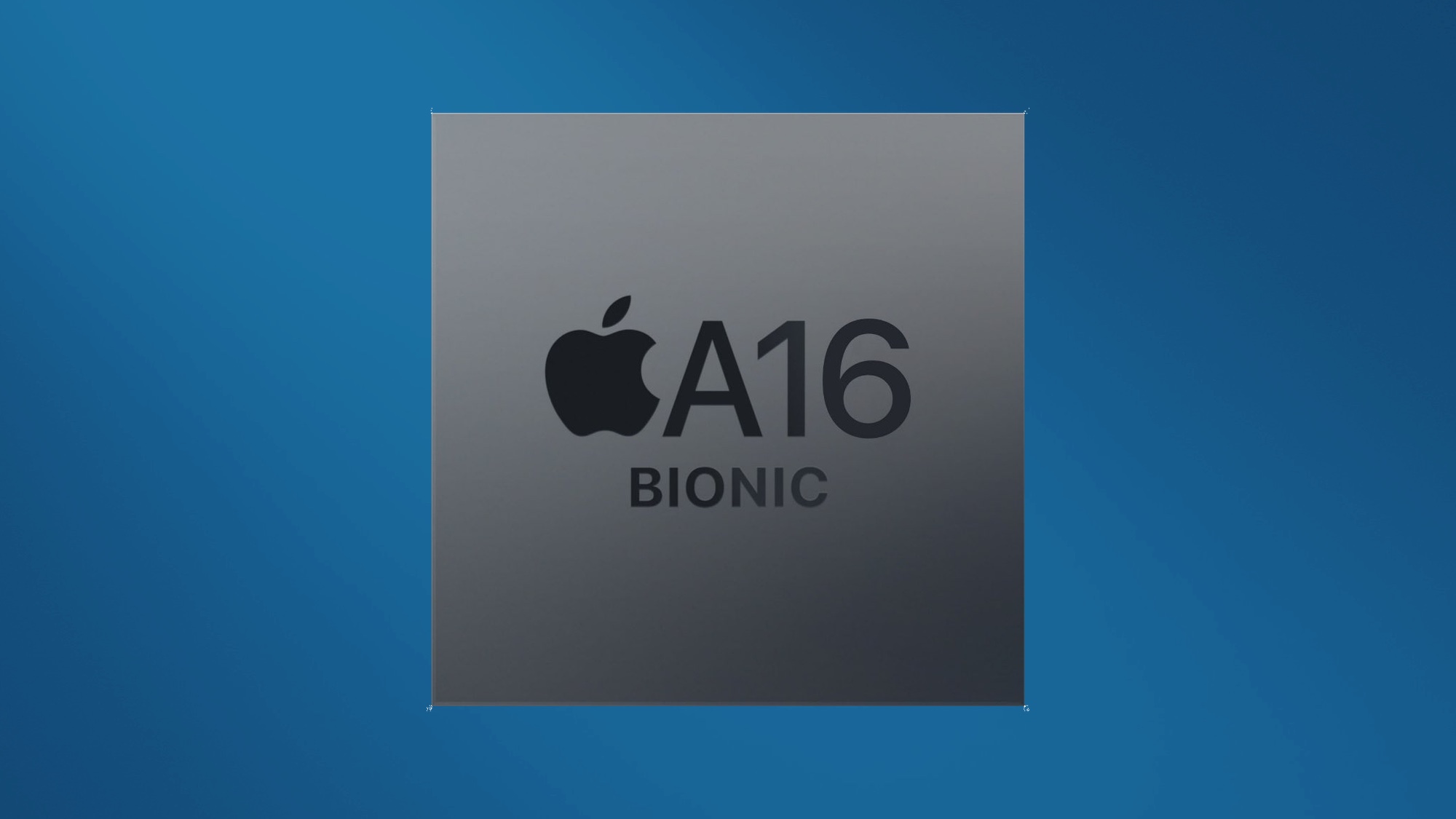 Rendu du chipset A16 Bionic