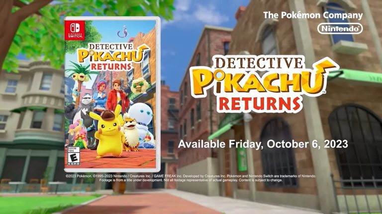 Détective Pikachu Returns obtient une nouvelle bande-annonce
